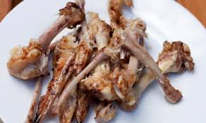 Cooked bones are foods to avoid